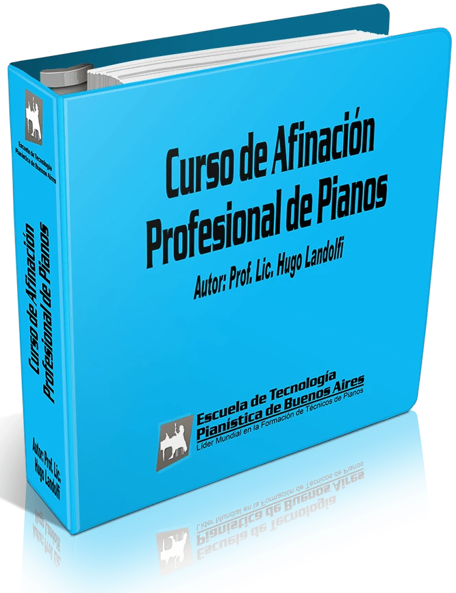 Carpeta del Curso de Afinación Profesional de Pianos